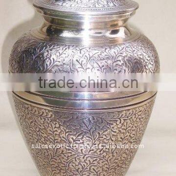 Silver Cremation Urns