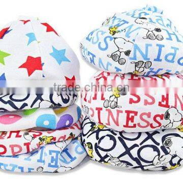 100% Cotton Baby Hat Cap for Boys Girls Soft Hats Baby Caps 0-3 Months photo-4