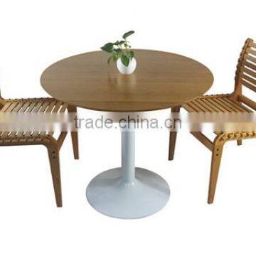 2016 Popular Style Bamboo Negotiation Desk With Leisure Chair photo-2