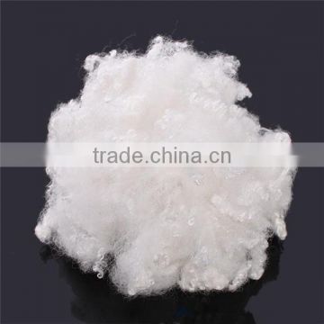 Raw white polyester fiber HCS 7dx64mm fiber for pillow