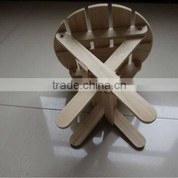 Wooden Bench Folding Stool photo-6
