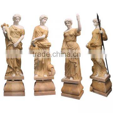 large garden stone decoration marble four season garden statues for sale