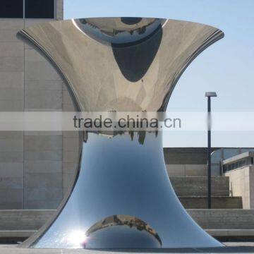 Outdoor Garden Sculpture Anish Kapoor Mirror Polished Stainless Steel Sculpture photo-2