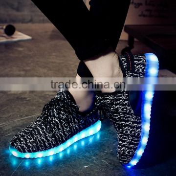 Rechargeable LED light shoes