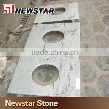 Newstar Snow White Marble Vanity Top Counter Tops One Table Top Custom Cut photo-4