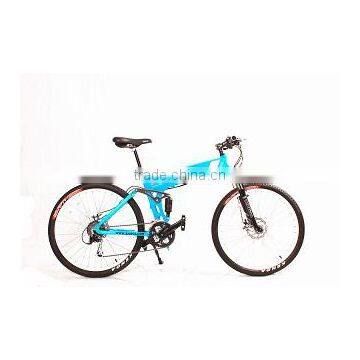 26'' Electric Bike Foldable Full Suspension Mountain Folding Bike photo-5
