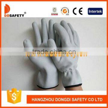 DDSAFETY Working Gloves Grey Nitrile Glove Safety Equipment