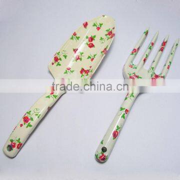 Hot Sale Lady Mini Size Hand Floral Printed Garden Tool Shovel photo-3