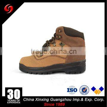 Khaki Suede Cow Leather Army Tactical Boots, Military Desert Shoes photo-2
