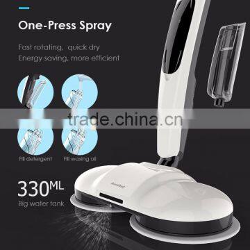 cordless electronic spin mop and waxer