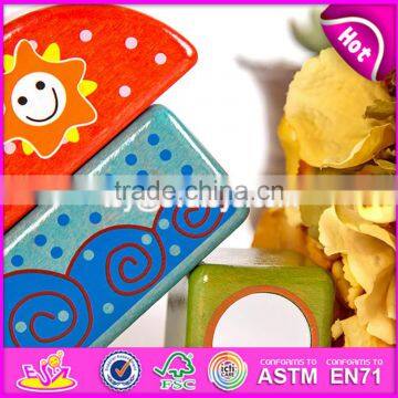 2017 New Design Best Preschool Building Blocks Wooden Brick Toys for Kids W13A136 photo-6