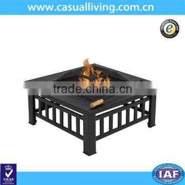 32" Metal Firepit Backyard Patio Garden Outdoor