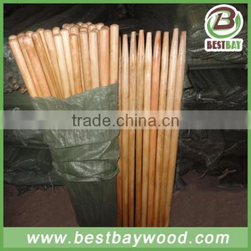 Varnish painted wooden rake handle made in China