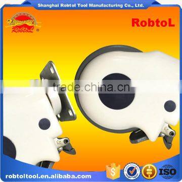 Mute Universal Drive Hospital Medical Caster Bed Chair Wheelchair Castor Wheel Fixed Swivel Brake Rubber Nylon pu Tpr pp photo-3