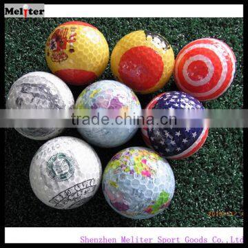 New design and high grade crystal glass golf ball gifts