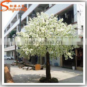 Cherry Decorations Artificial Plastic Flower Tree Cherry Blossom Tree Types White Tree Wedding Decor photo-6