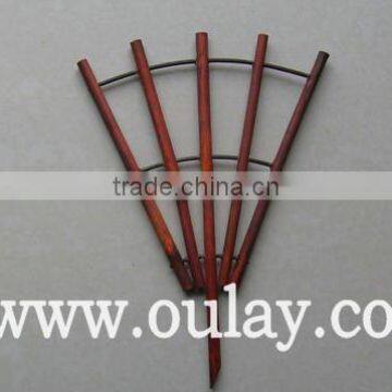 mini black bamboo trellis/bamboo garden trellis suport plants