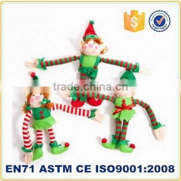 elf christmas decoration christmas hanging elf soft toy