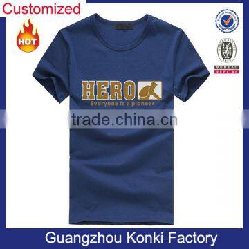 t Shirt Wholesale China /latest Shirt Designs for Men 2016/95 Cotton /5 Elastane T-shirt photo-3