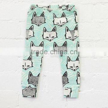 Latest Design Kint Pants for Girl Boy Cartoon Print Pants for 2017 photo-5