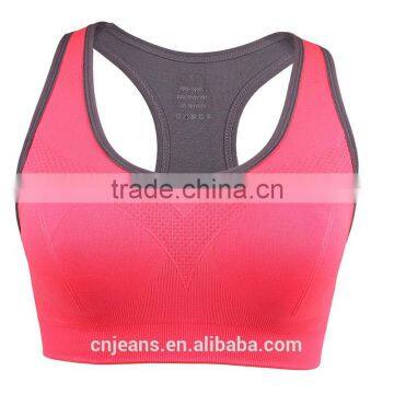 GZY 2015 Hot Sell Breathable Fabric Yoga Sports Girl Tube Sexy Bra photo-4