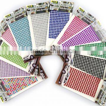 Bling Self Adhesive DIY Rhinestone Sticker Gems Crystals Sticker photo-6