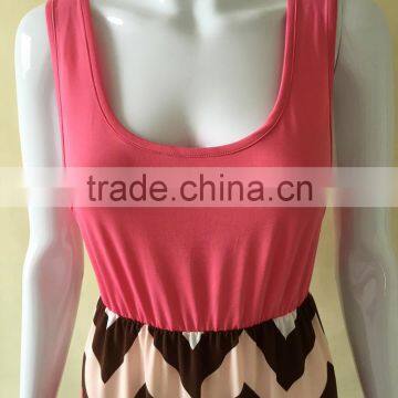 MGOO 2015 High Quality Stock Sleeveless Women Maxi Stripe Dress Knitted Zig Zag Colorful Beach Dress Z390 photo-6