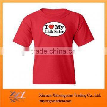 Red Cotton Tshirts Clothing