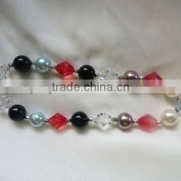 fashion in 2013 colorful beads chunky necklace chunky fashion necklaces chunky bubblegum necklace for girls