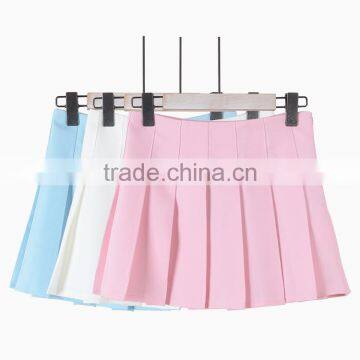 china latest A-line pleated skirt dress,oem customize casual women umbrella skirt