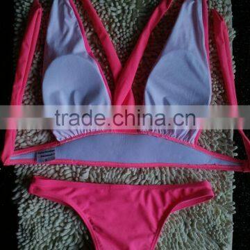 M882 Runwaylover2016 Ladies Latest Diamond Split Bikini Swimwear photo-3