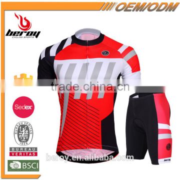 classic cycle team jersey design Sublimation Printing men cycling sets short sleeve