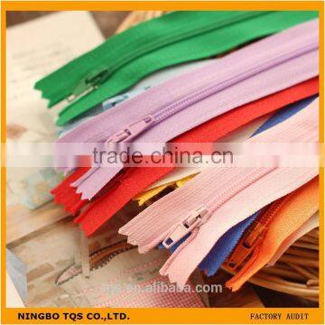 3# 20cm Clothing Bag Close End Colored Nylon Zipper