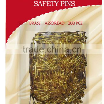 2014 new pack Fashion safety pin World Market