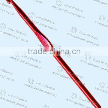 High Quality Colorful Electoplating Aluminum Crochet Hook photo-3