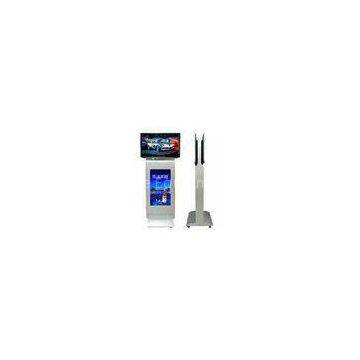 Restaurant 3G Digital Signage Displays Four Anti Glare LED Screen , Double Side