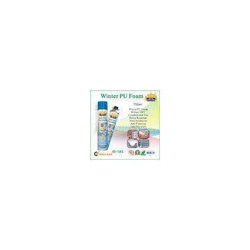 Heat Resistant Pu Foam Spray Glue For Construction , Soundproofing Gap Filling