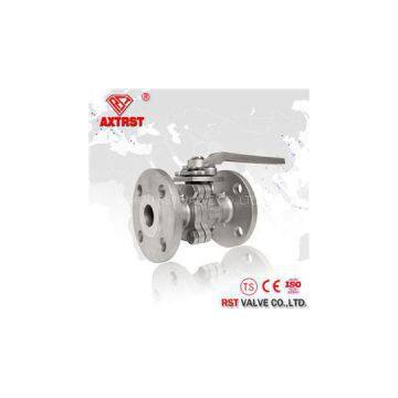 2PC Stainless Steel API Flanged Ball Valve 150LB CF8M/WCB