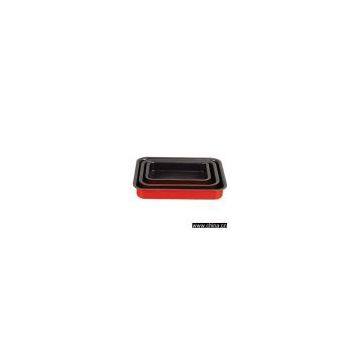 Sell 3pc Aluminum Square Fry Pan Set