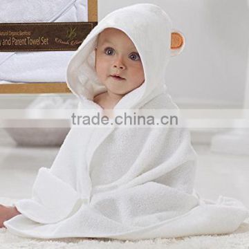 Best Amazon online store 100% Bamboo Fiber Baby Hooded Towel kids towel poncho