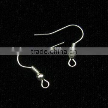 Cheapest Earring Hooks Jewelry Findings Ear Wire For Jewelry Making DIY Fish Hook Ear Coil U Pick