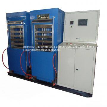 High Efficiency PVC Card Laminating Press Machine