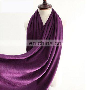 2017 High Quality Plain Color Pure Cashmere Scarf Wholesale photo-2