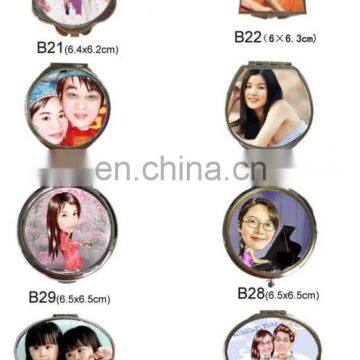 Sublimation DIY Printable Compact Mirror photo-6