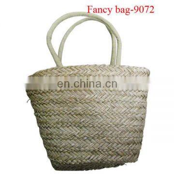Cheap make straw beach bag for girls