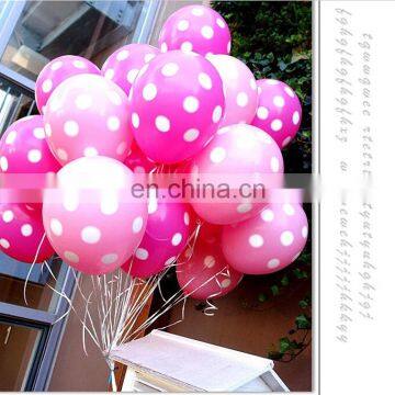 Christmas & new Year decoration balloon latex Pearl Color Polka Dots balloon