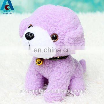 toddler plush toy simulation soft teacup dog with small bell