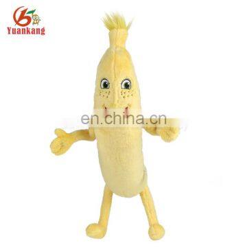 SA8000 yuankang stuffed fruit soft plush banana toy