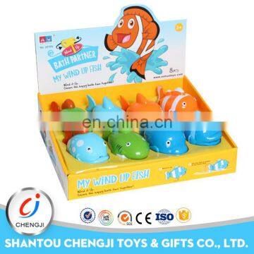 Newest high quality funny gift wind up plastic nemo fish toy