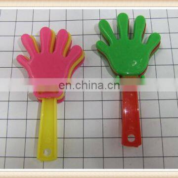 plastic promotion gift cute mini toy hand clapper